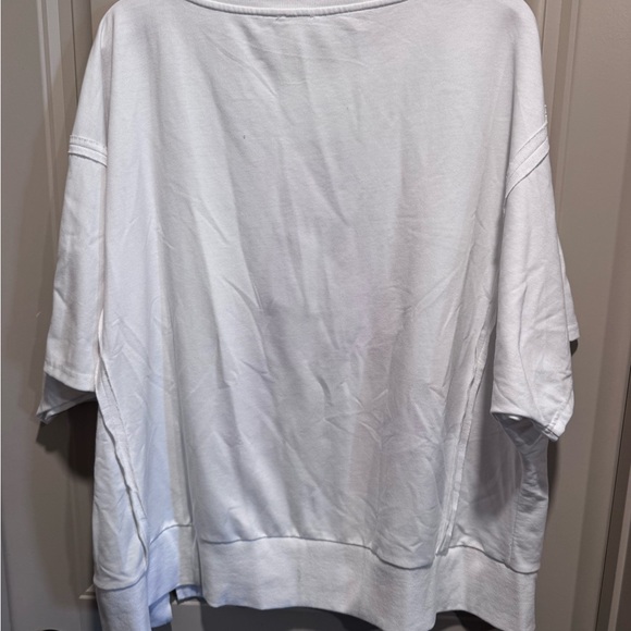 ODDY White T-shirt / sweatshirt - 3XL - Picture 4 of 4